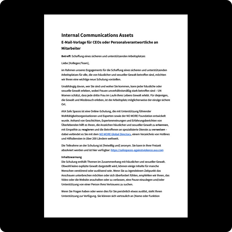 HR and leadership quotes supporting Safe Spaces